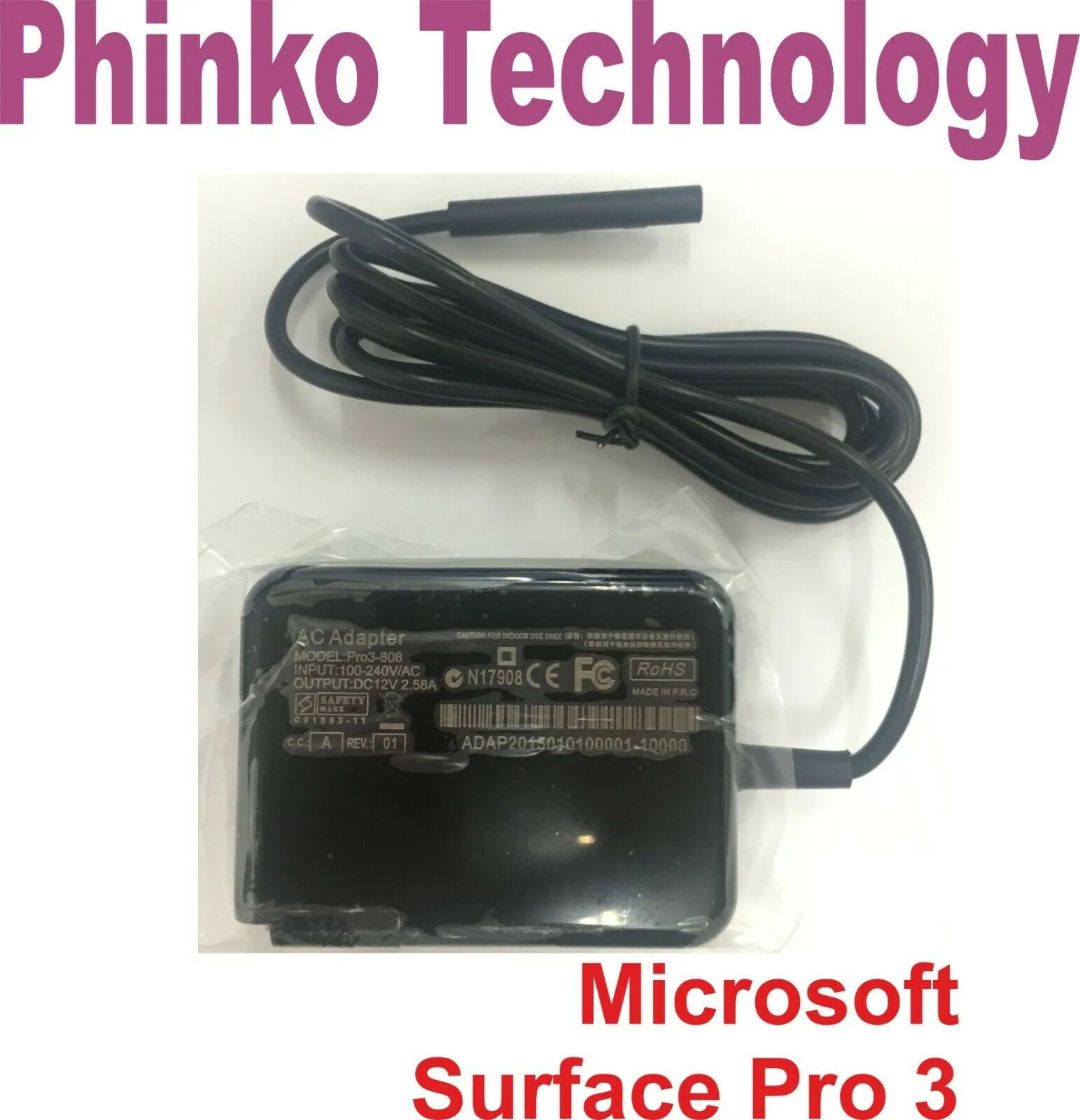 NEW Power AC Adapter Supply Wall Charger for Microsoft Surface pro 3