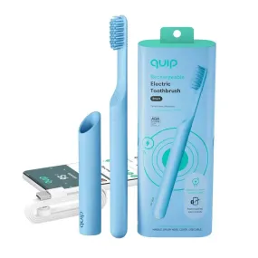 New - quip Smart Recharge Plastic Electric Toothbrush - Sky Blue