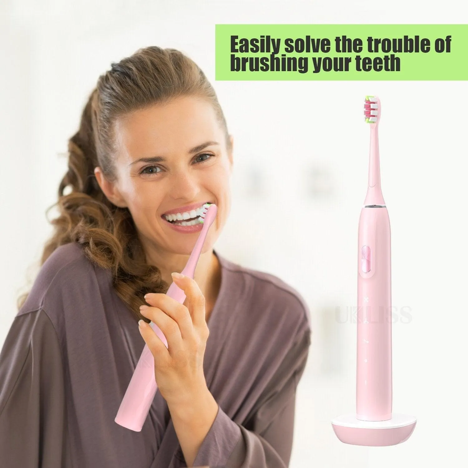 Newest Sonic Electric Toothbrushes Smart Rechargeable Whitening