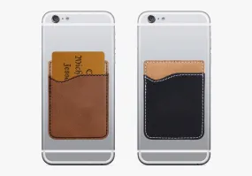 Non-Personalized | Leatherette Caddy Phone Wallet