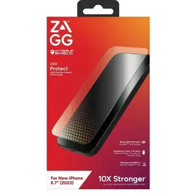 Open Box - ZAGG Apple iPhone 15 Plus Glass XTR Screen Protector