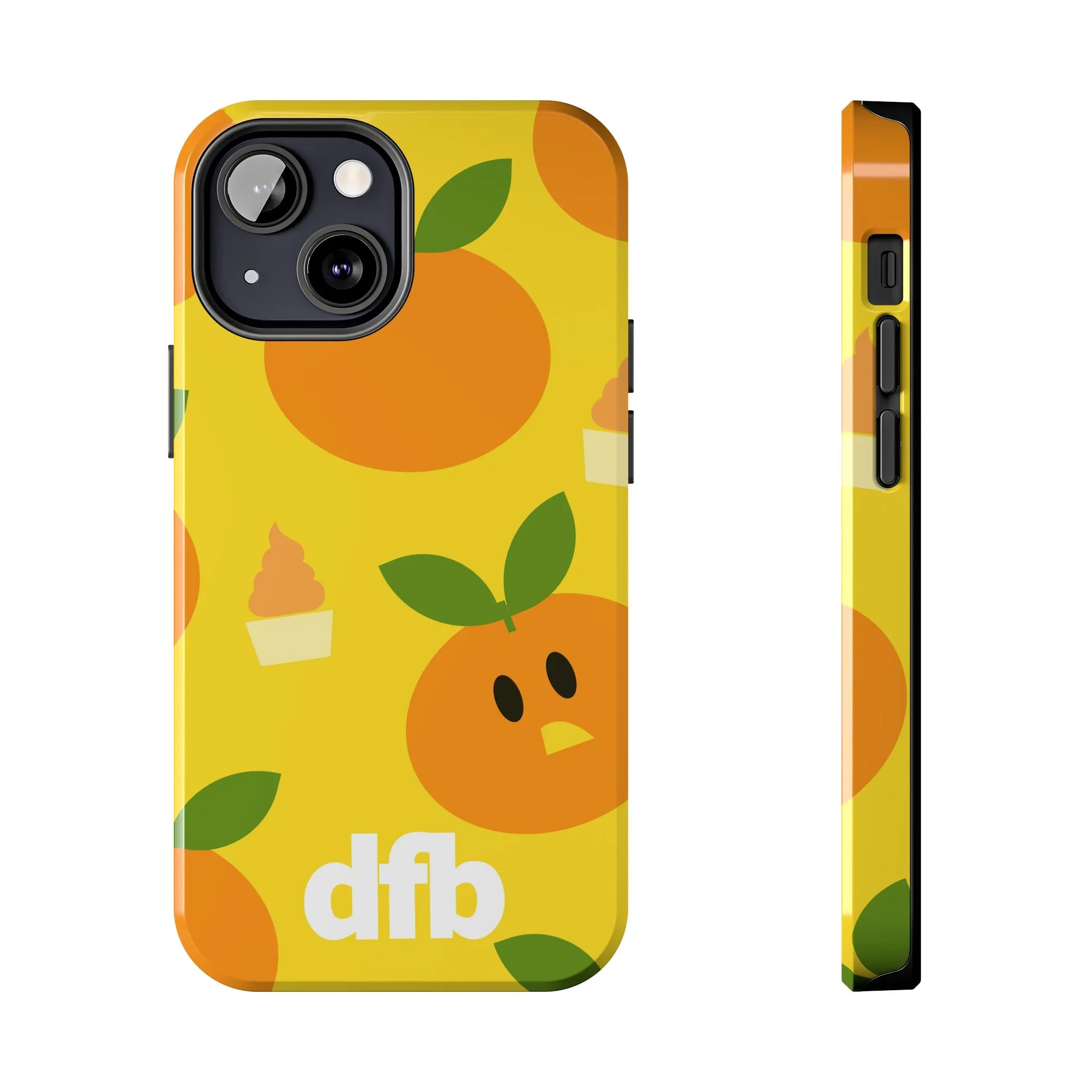 Orange Bird & Dole Whip - Apple Phone Case