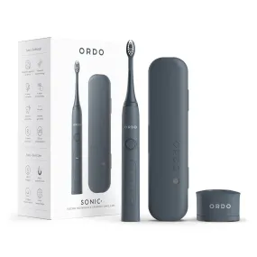 Ordo Sonic  Electric Toothbrush & Charging Travel Case Bundle (Charcoal Grey)