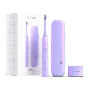 Ordo Sonic  Electric Toothbrush & Charging Travel Case Bundle (Pearl Violet)