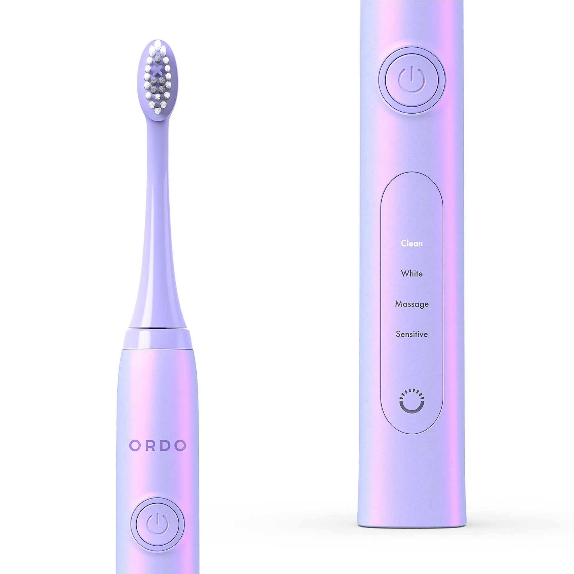 Ordo Sonic  Electric Toothbrush & Charging Travel Case Bundle (Pearl Violet)