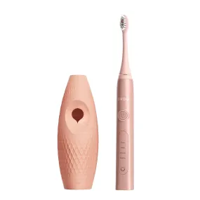 Ordo Sonic  Toothbrush & {access}ories Handle - Apricot Triangular Large Diamond