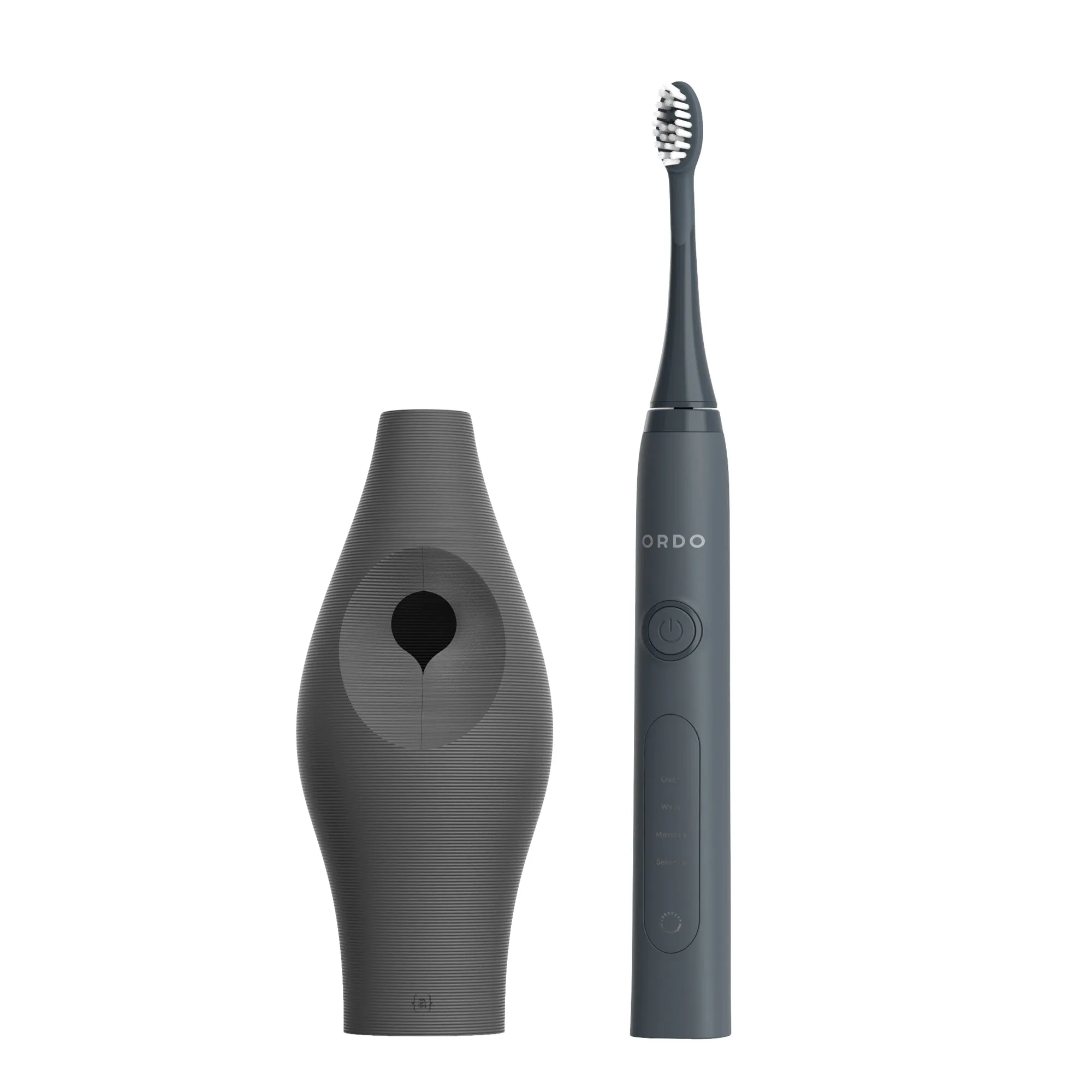 Ordo Sonic  Toothbrush & {access}ories Handle - Charcoal Ball Large Smooth