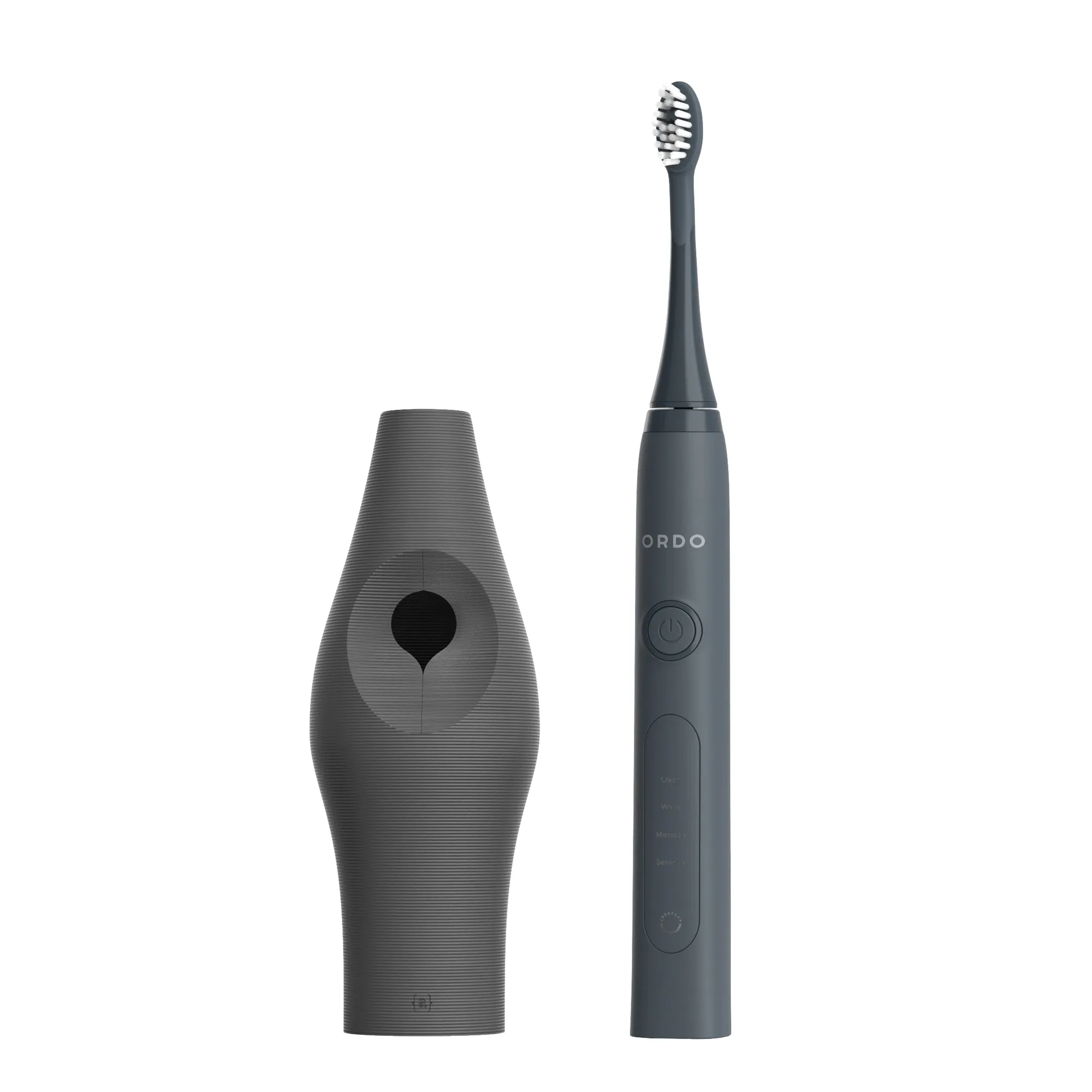 Ordo Sonic  Toothbrush & {access}ories Handle - Charcoal Ball Medium Smooth