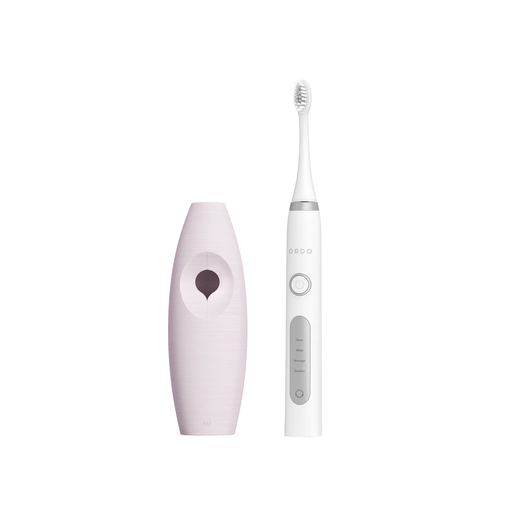 Ordo Sonic  Toothbrush & {access}ories Handle - Pearl Curved Large Smooth