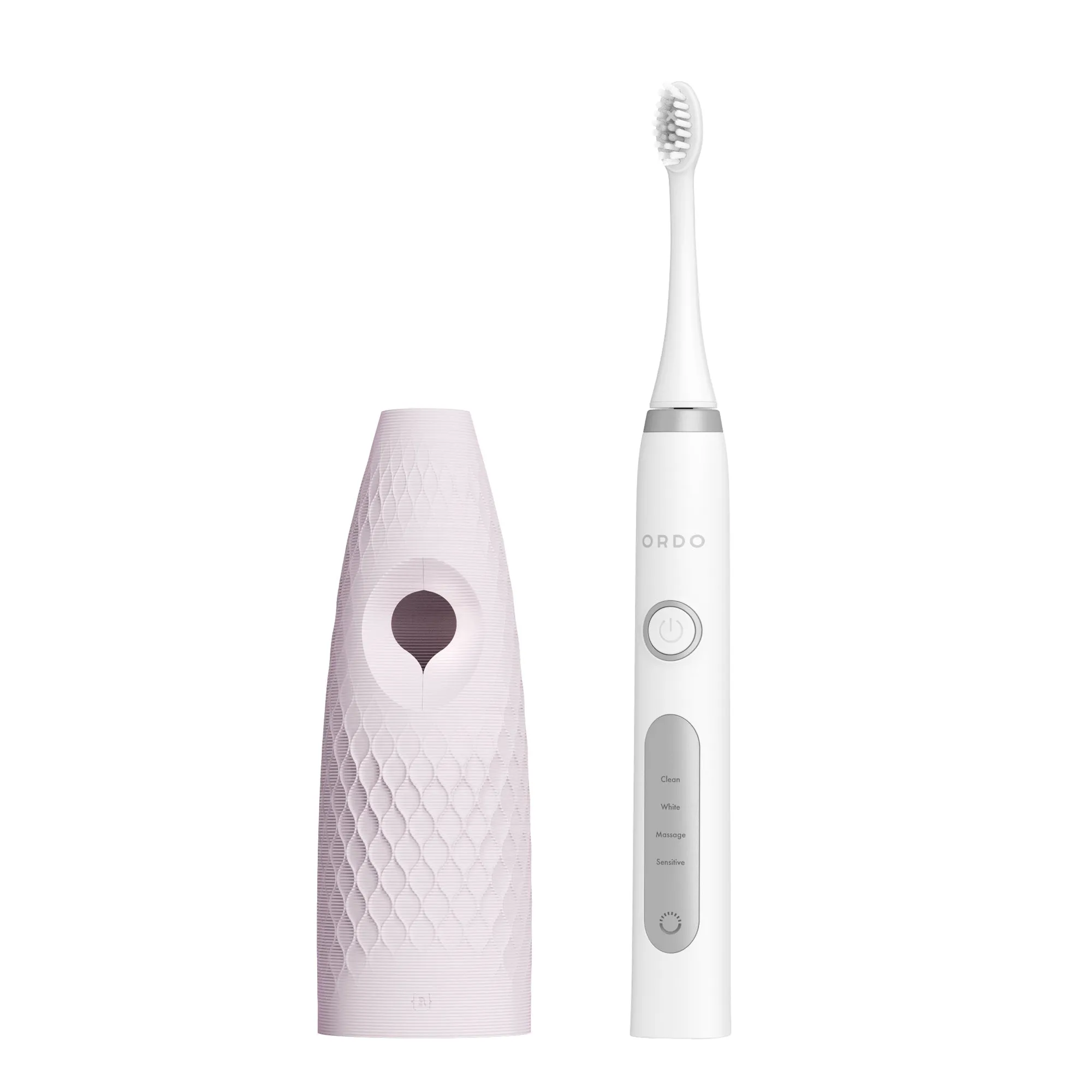 Ordo Sonic  Toothbrush & {access}ories Handle - Pearl Tapered Large Diamond