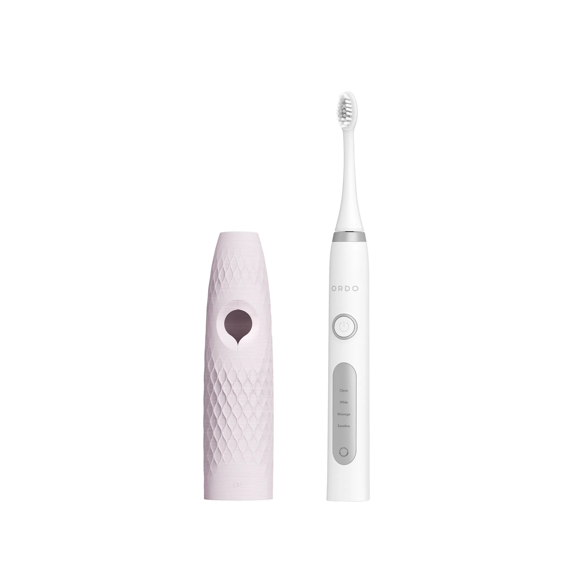 Ordo Sonic  Toothbrush & {access}ories Handle - Pearl Tapered Small Diamond