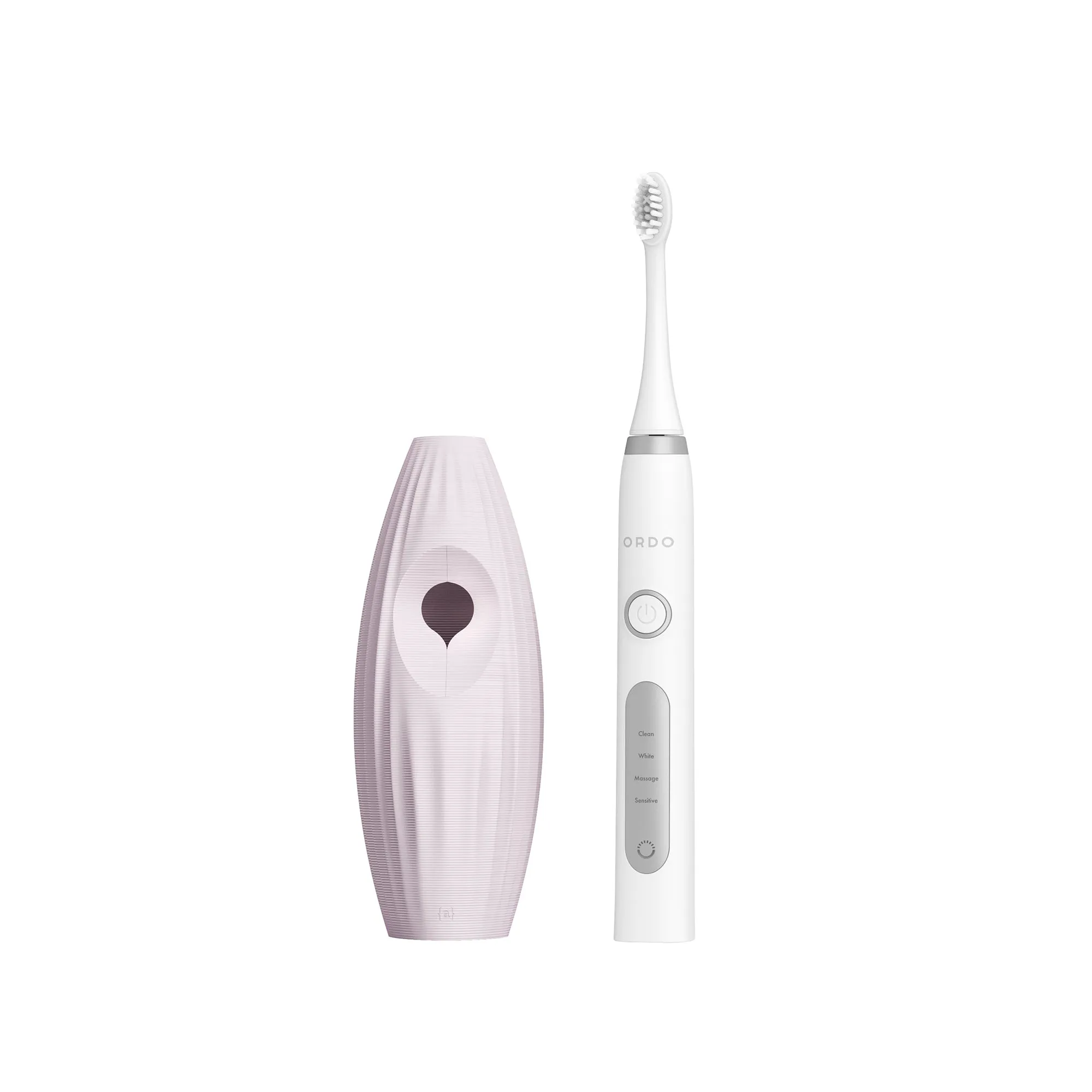 Ordo Sonic  Toothbrush & {access}ories Handle - Pearl Triangular Large Vertical