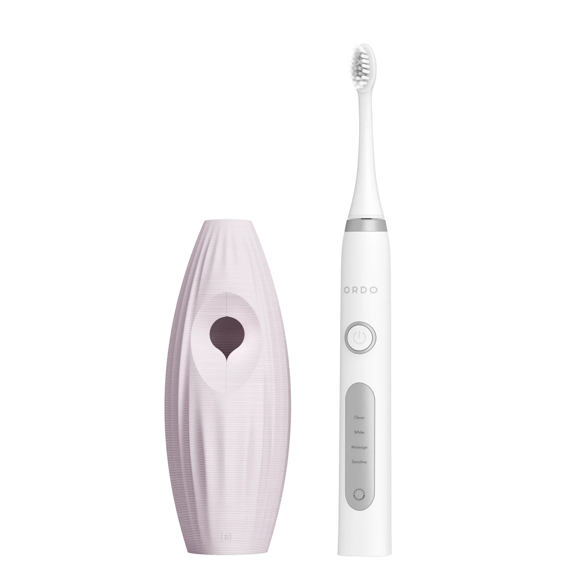 Ordo Sonic  Toothbrush & {access}ories Handle - Pearl Triangular Large Vertical