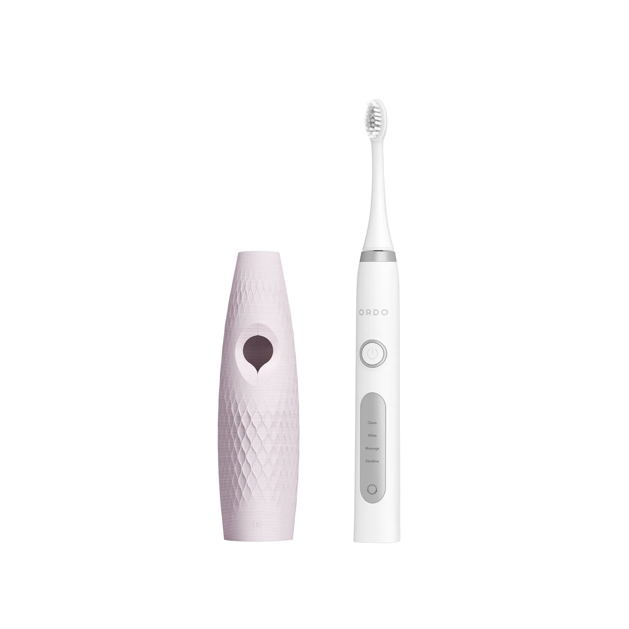 Ordo Sonic  Toothbrush & {access}ories Handle - Pearl Triangular Small Diamond