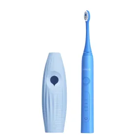 Ordo Sonic  Toothbrush & {access}ories Handle - Soft Blue Curved Medium Vertical