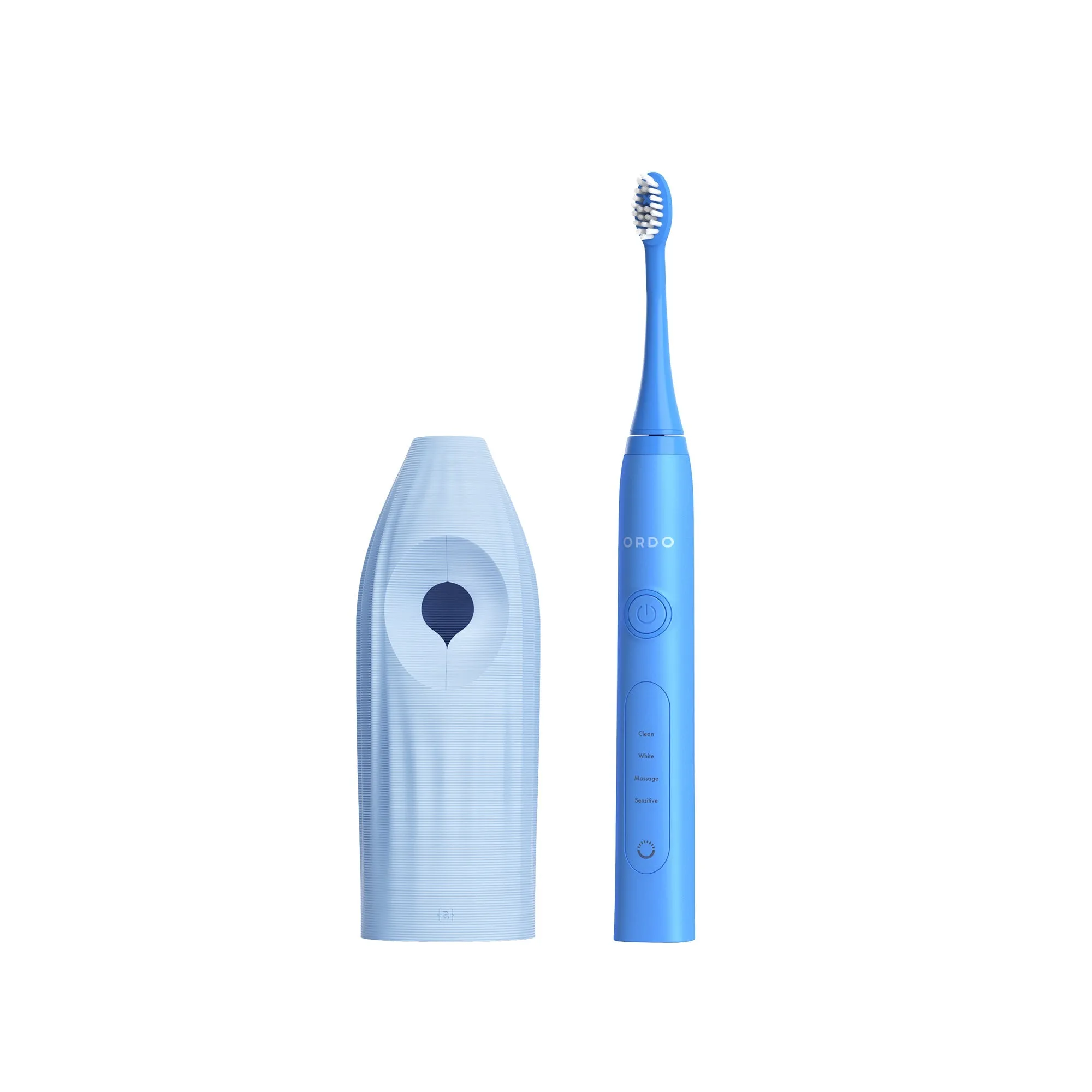 Ordo Sonic  Toothbrush & {access}ories Handle - Soft Blue Straight Large Vertical