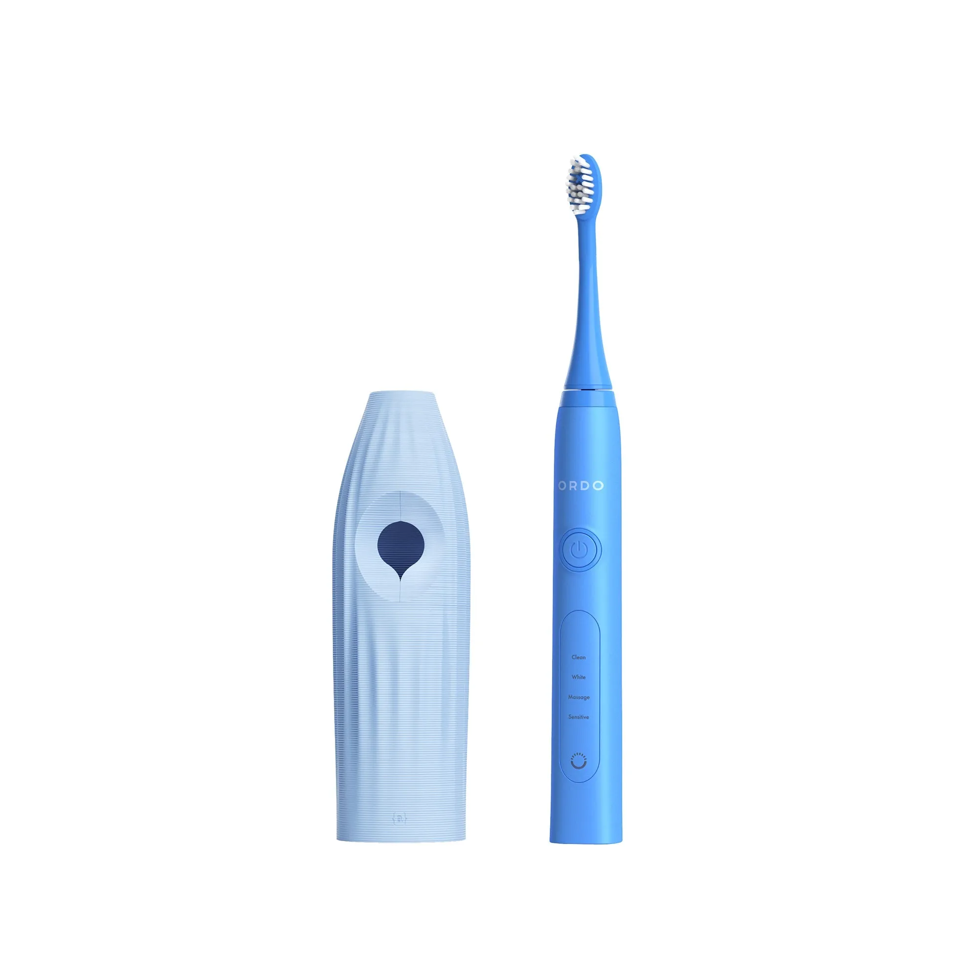 Ordo Sonic  Toothbrush & {access}ories Handle - Soft Blue Straight Medium Vertical