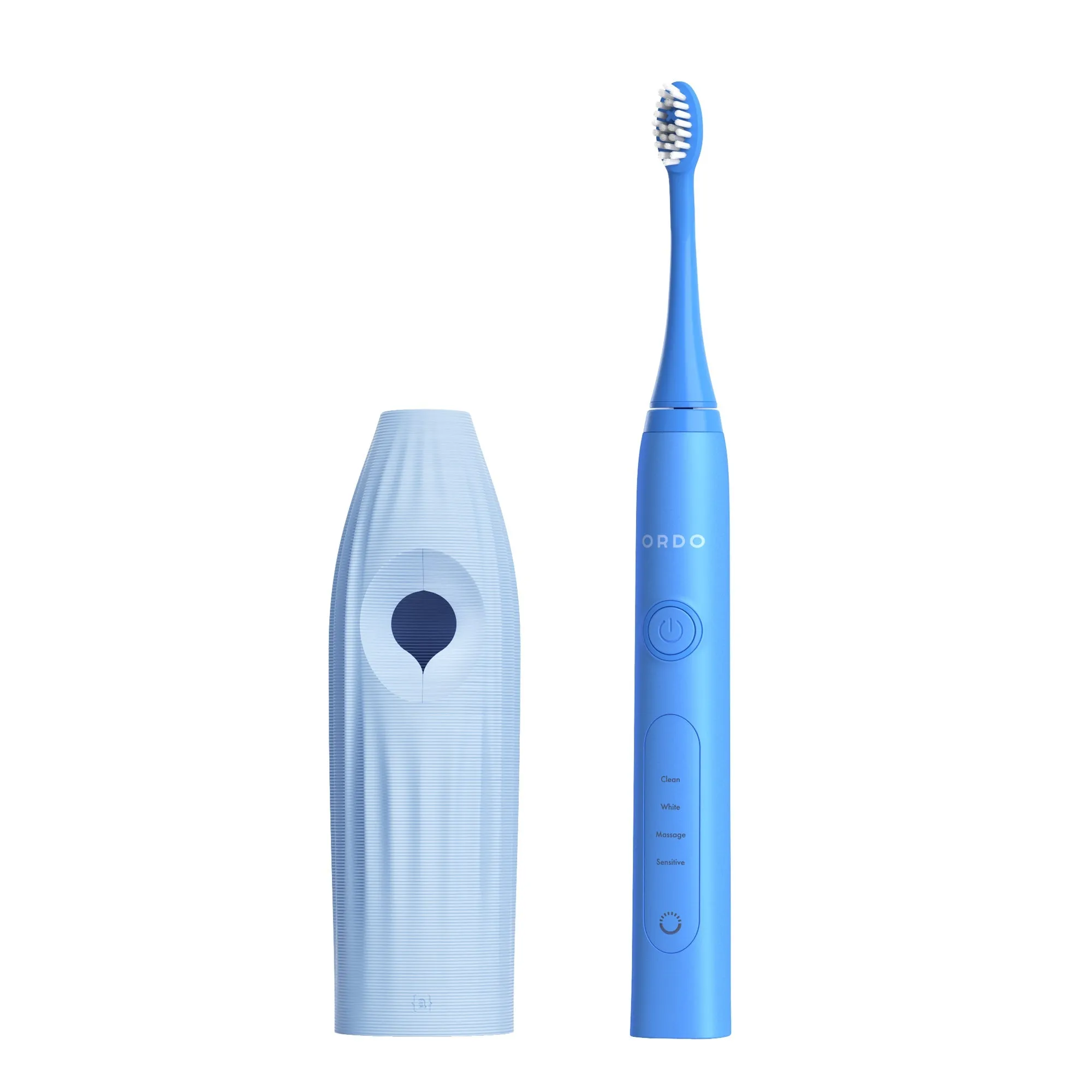 Ordo Sonic  Toothbrush & {access}ories Handle - Soft Blue Straight Medium Vertical