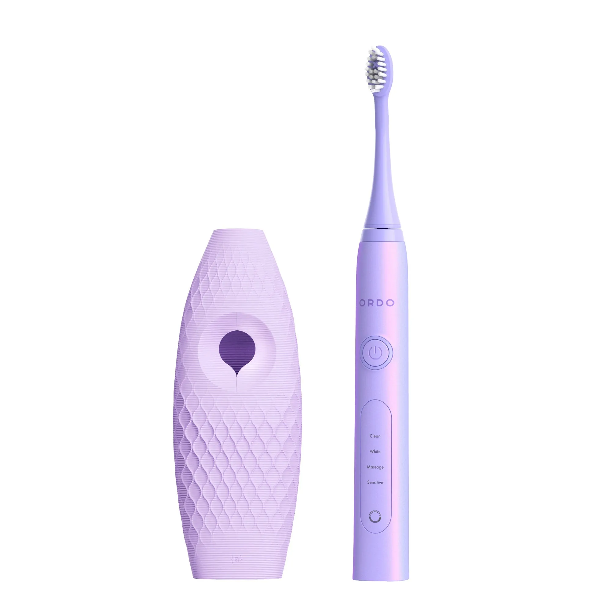 Ordo Sonic  Toothbrush & {access}ories Handle - Violet Hemispherical Large Diamond