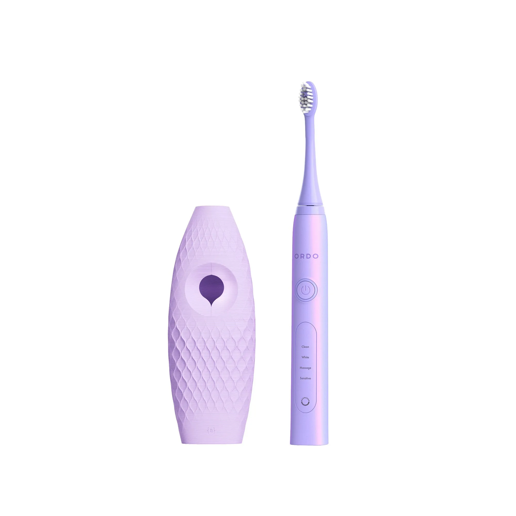 Ordo Sonic  Toothbrush & {access}ories Handle - Violet Hemispherical Large Diamond