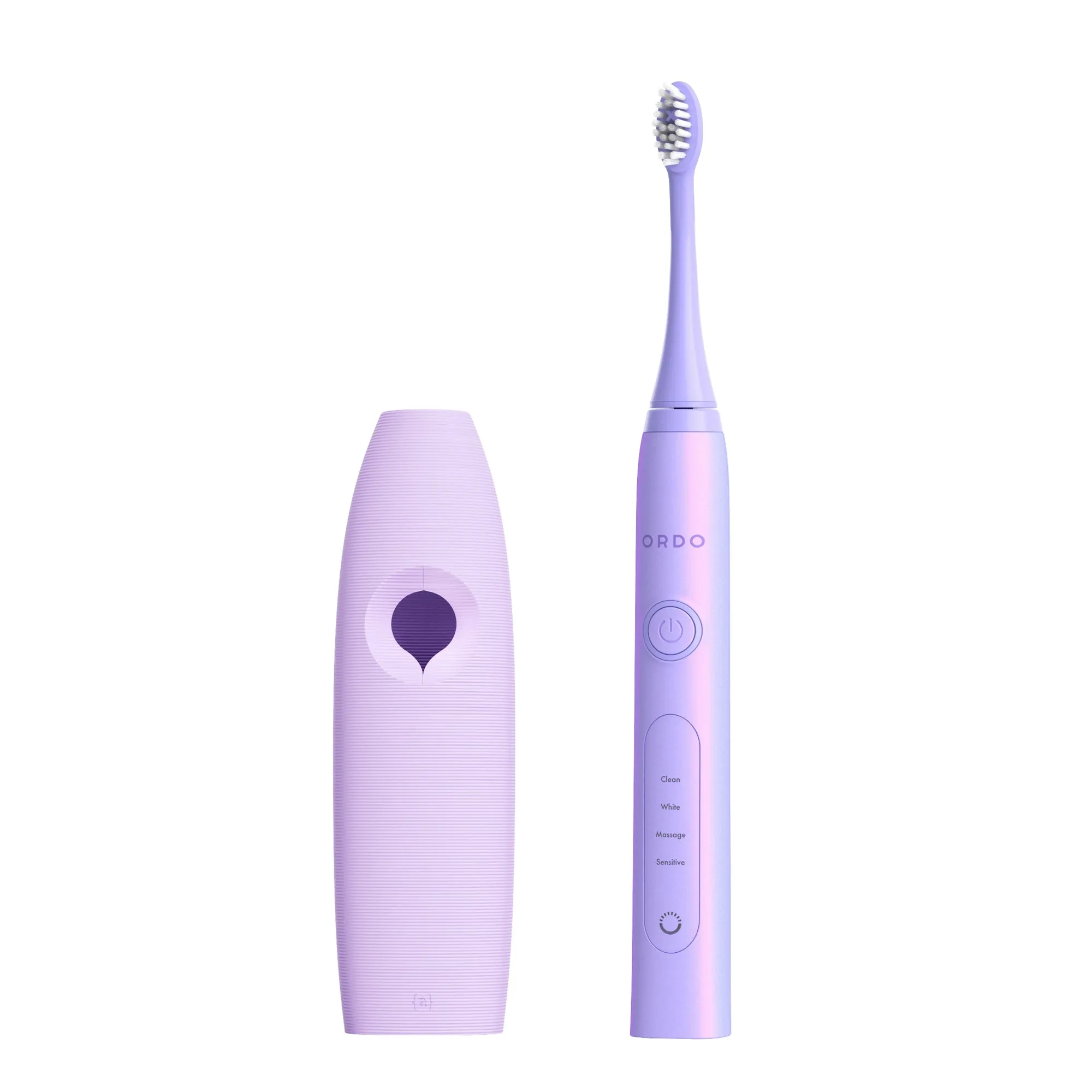 Ordo Sonic  Toothbrush & {access}ories Handle - Violet Hemispherical Medium Smooth