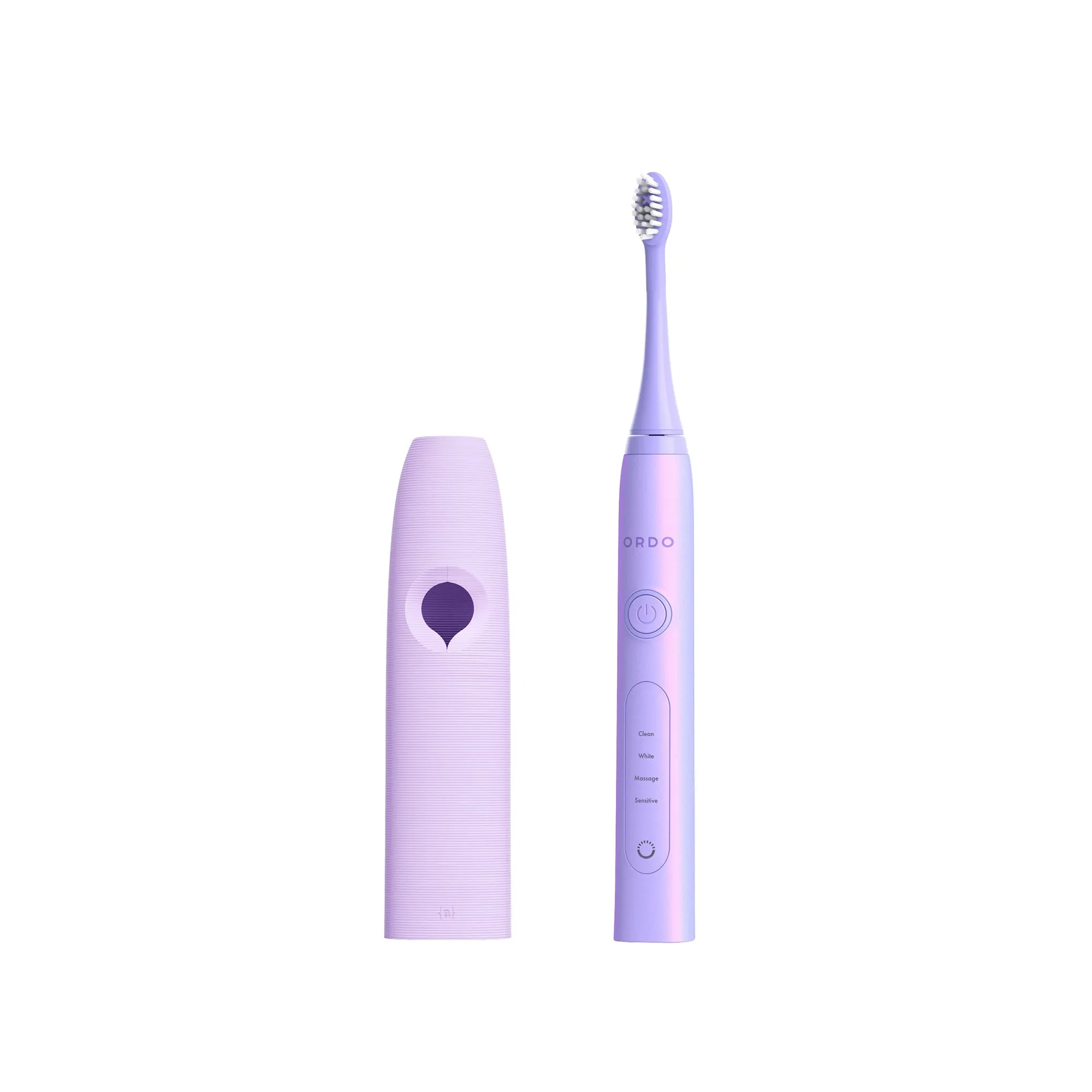 Ordo Sonic  Toothbrush & {access}ories Handle - Violet Hemispherical Small Smooth