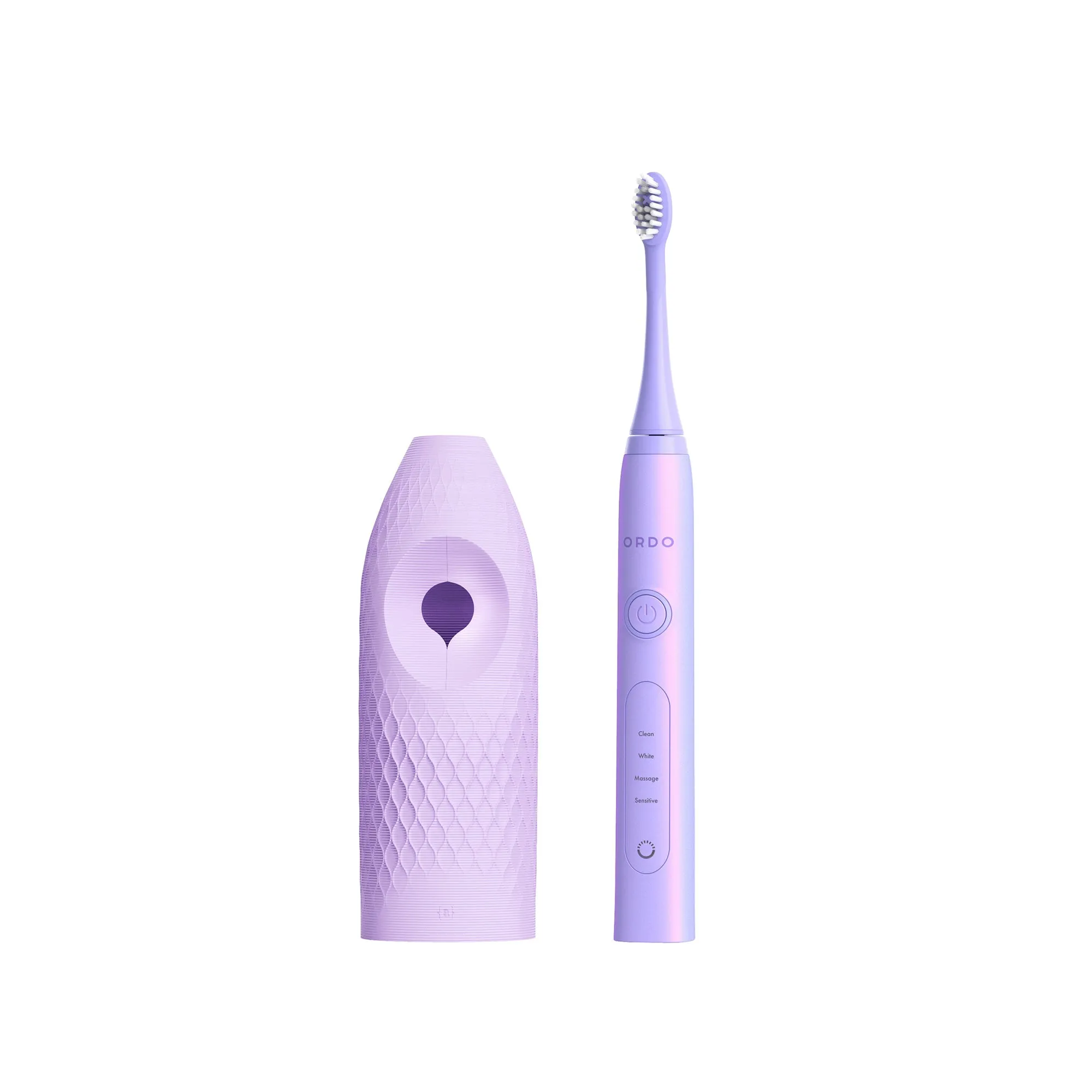 Ordo Sonic  Toothbrush & {access}ories Handle - Violet Straight Large Diamond