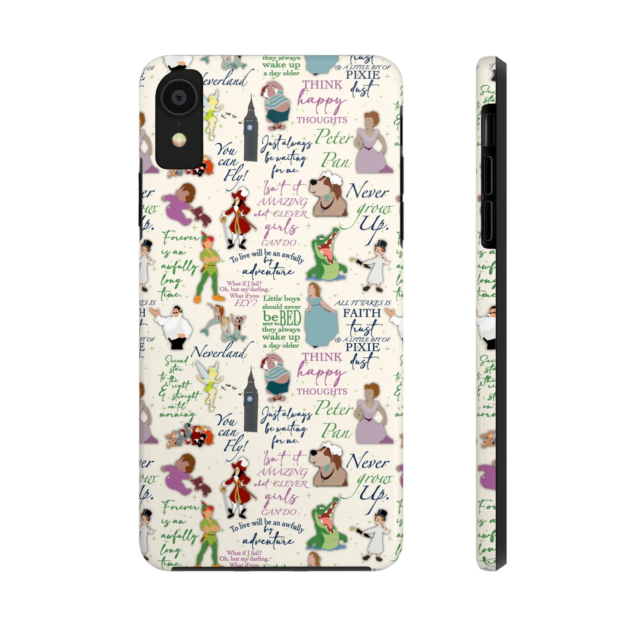 Pan Neverland Inspired Phone Case Gift Inspired Fan Art Movie Iphone