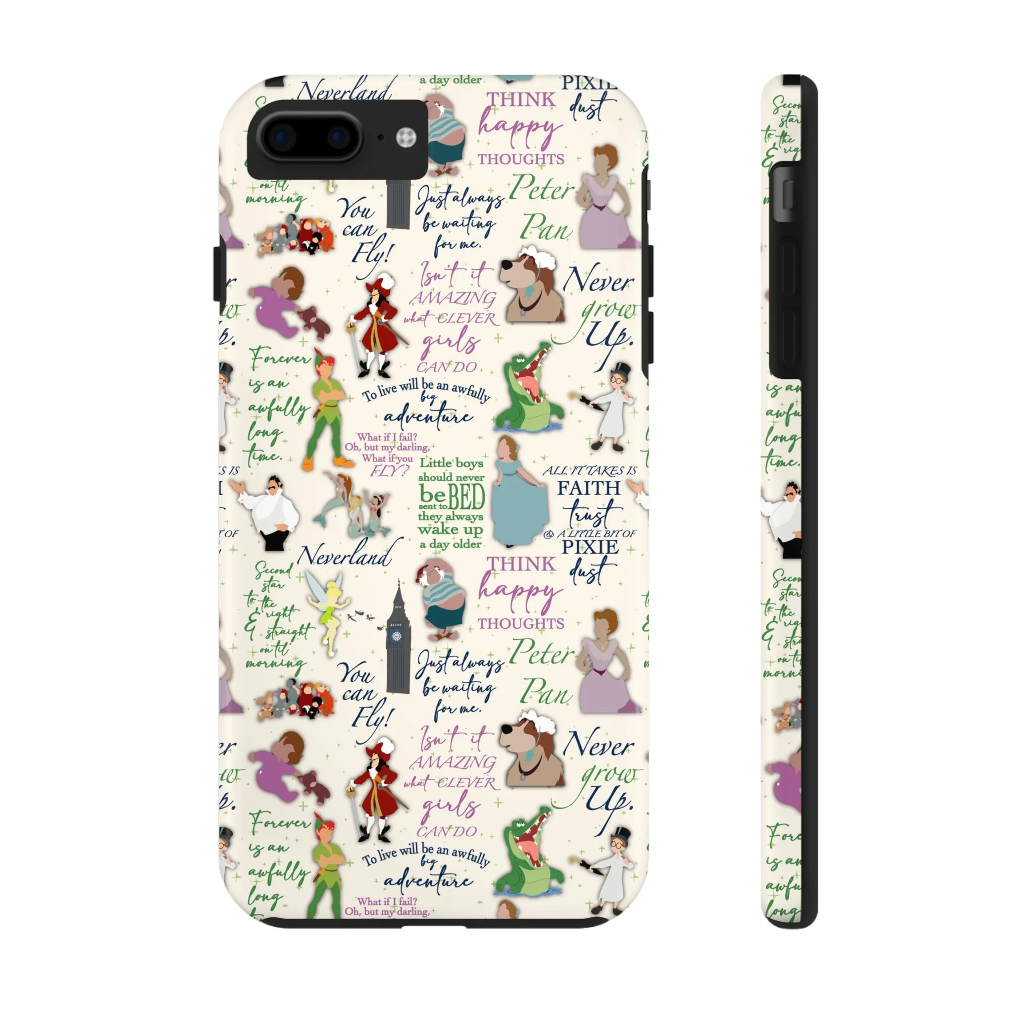 Pan Neverland Inspired Phone Case Gift Inspired Fan Art Movie Iphone