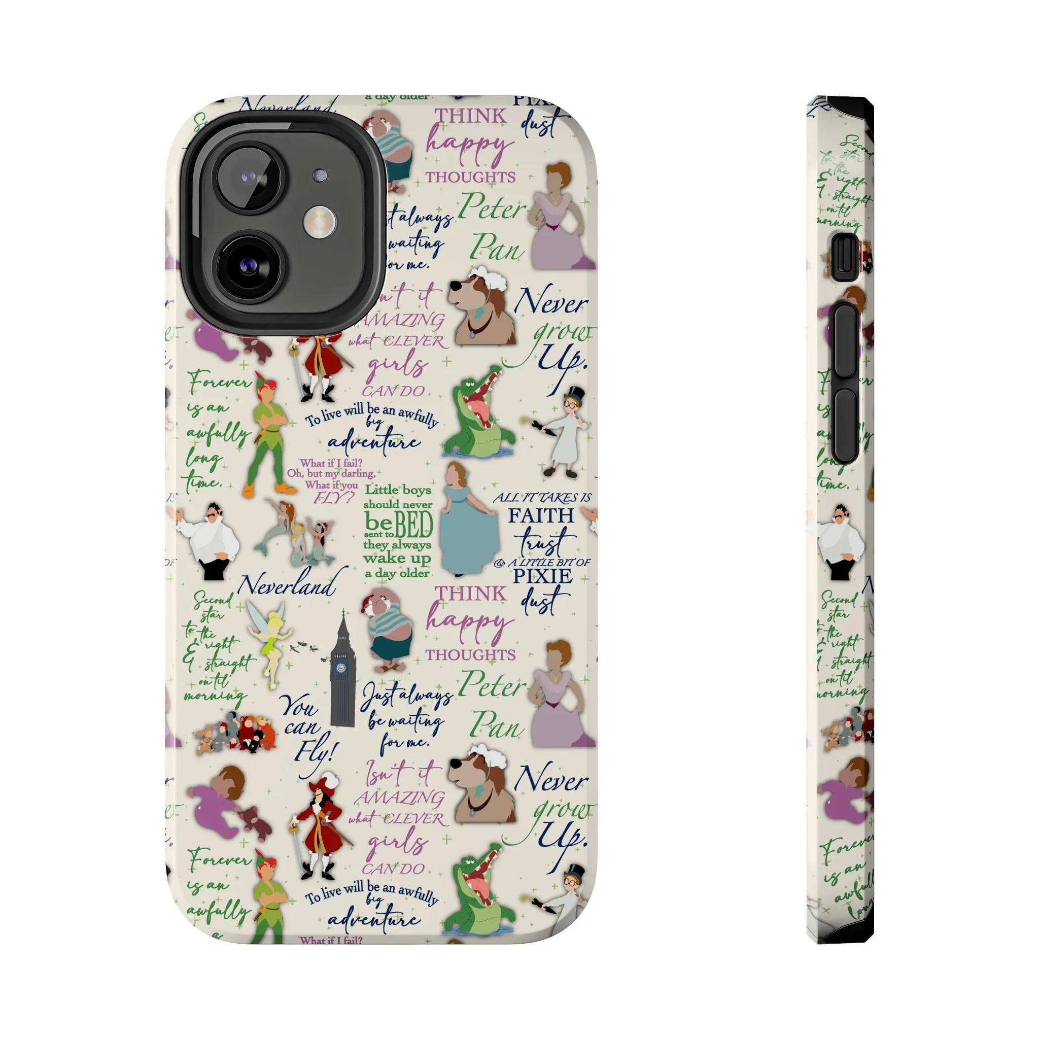 Pan Neverland Inspired Phone Case Gift Inspired Fan Art Movie Iphone