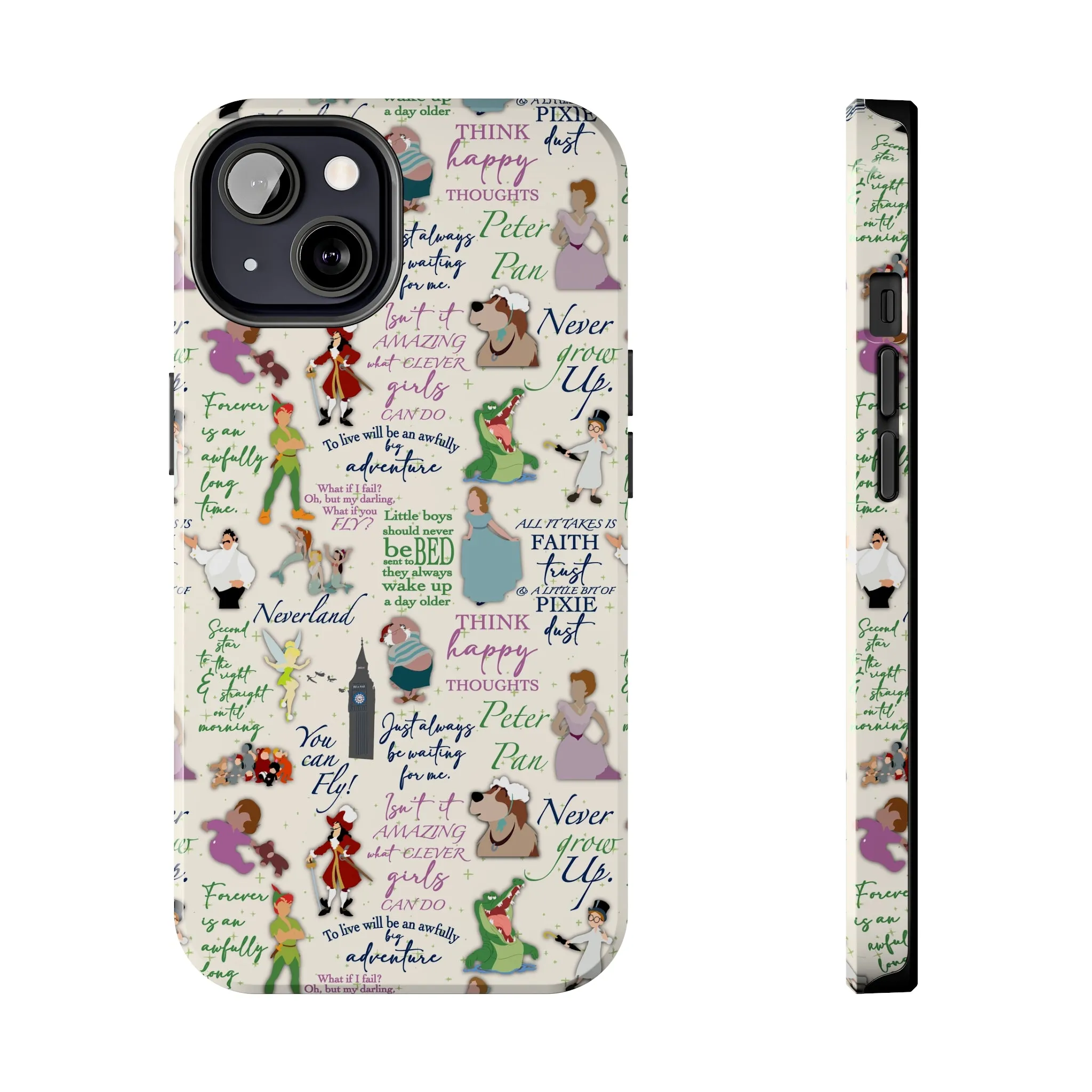 Pan Neverland Inspired Phone Case Gift Inspired Fan Art Movie Iphone