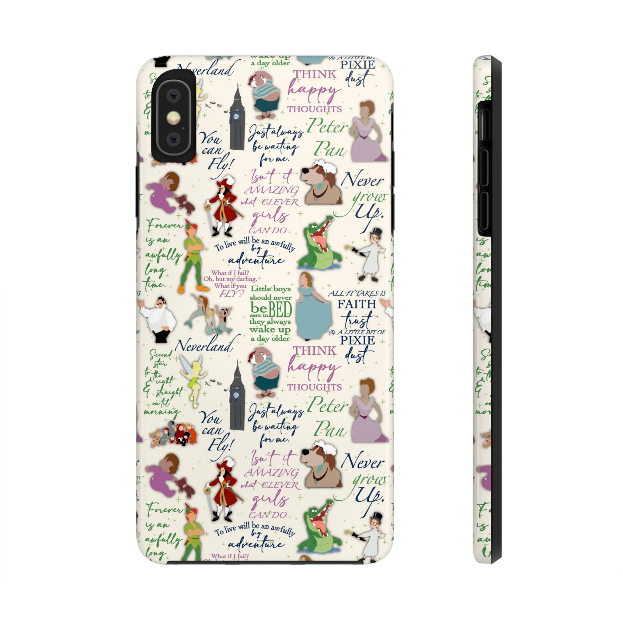 Pan Neverland Inspired Phone Case Gift Inspired Fan Art Movie Iphone