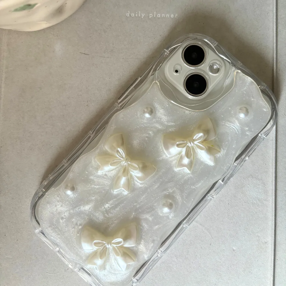 Pearls & Bows Phone Case