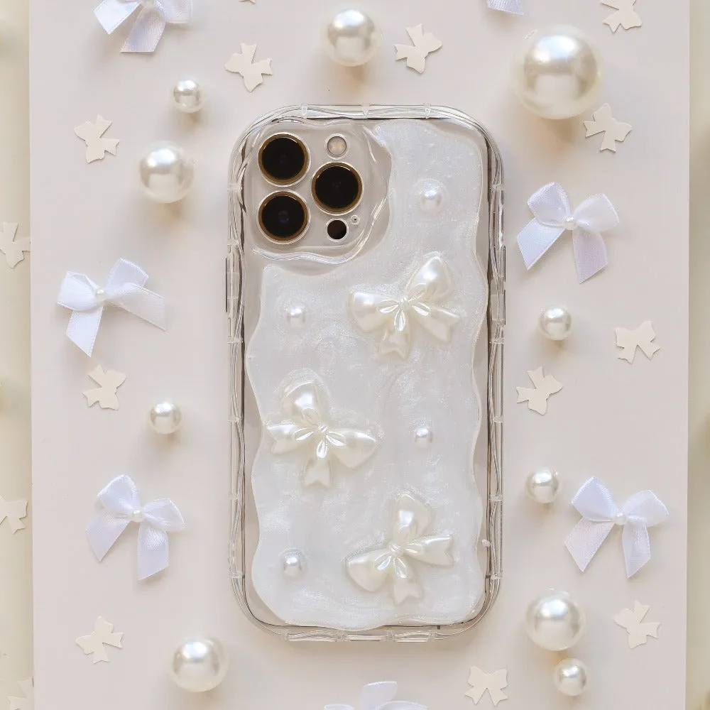 Pearls & Bows Phone Case