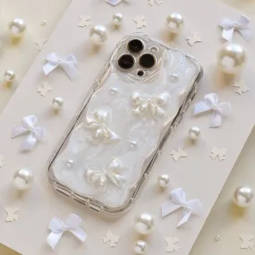 Pearls & Bows Phone Case