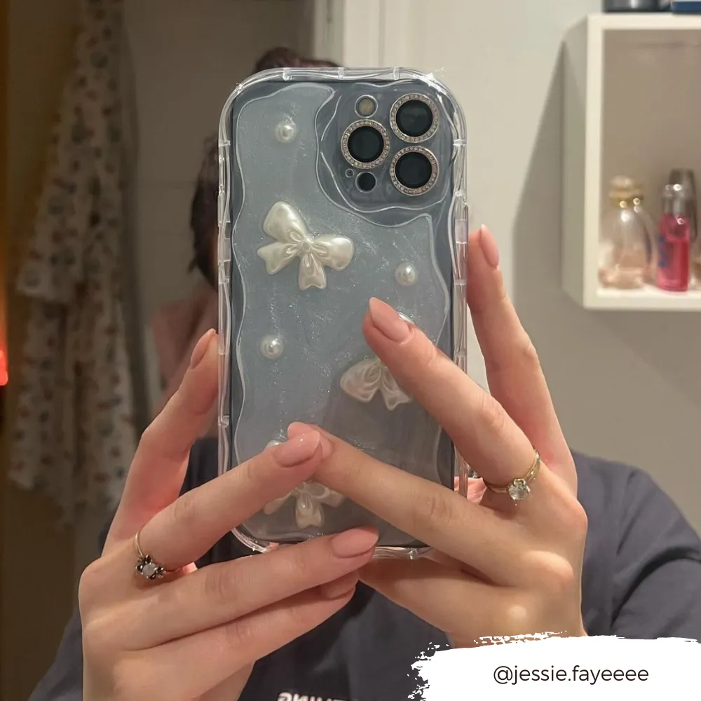 Pearls & Bows Phone Case