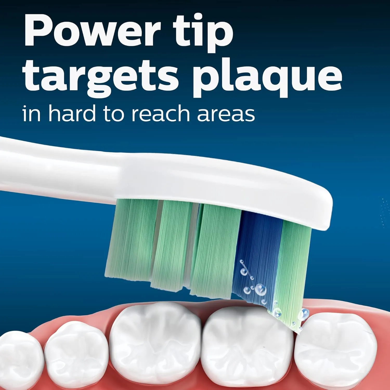 Philips Sonicare Optimal Plaque Control Replacement Heads, BrushSync, 3-Pack - White (HX9023/65)