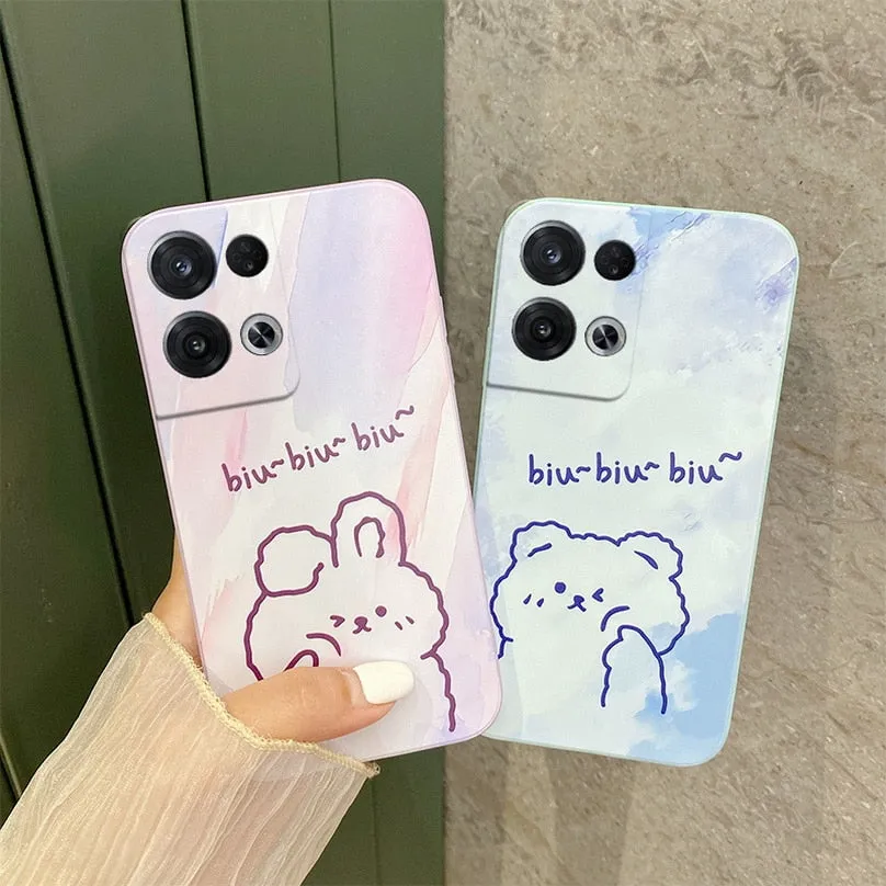 Phone Case For Reno 8 Pro Reno8 Reno 7 Pro 7Z 7 Lite 6 5 Reno 4 Lite 4Z 5G OPPO Find X5 Lite X3