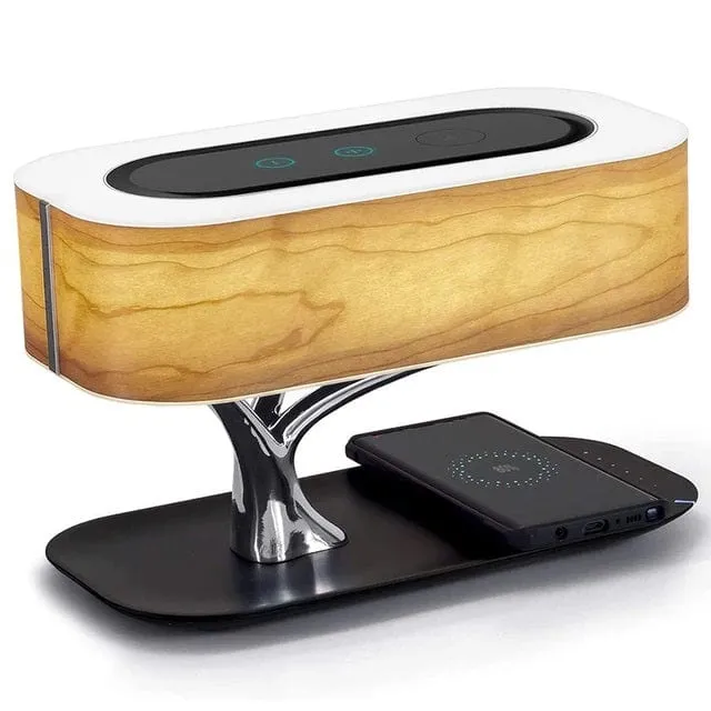 Picasso Lamp with Smart Touch Wireless Bluetooth Speakers and Phone Charging Pad