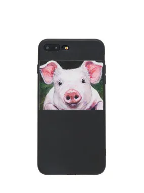 Pig Print iPhone Case