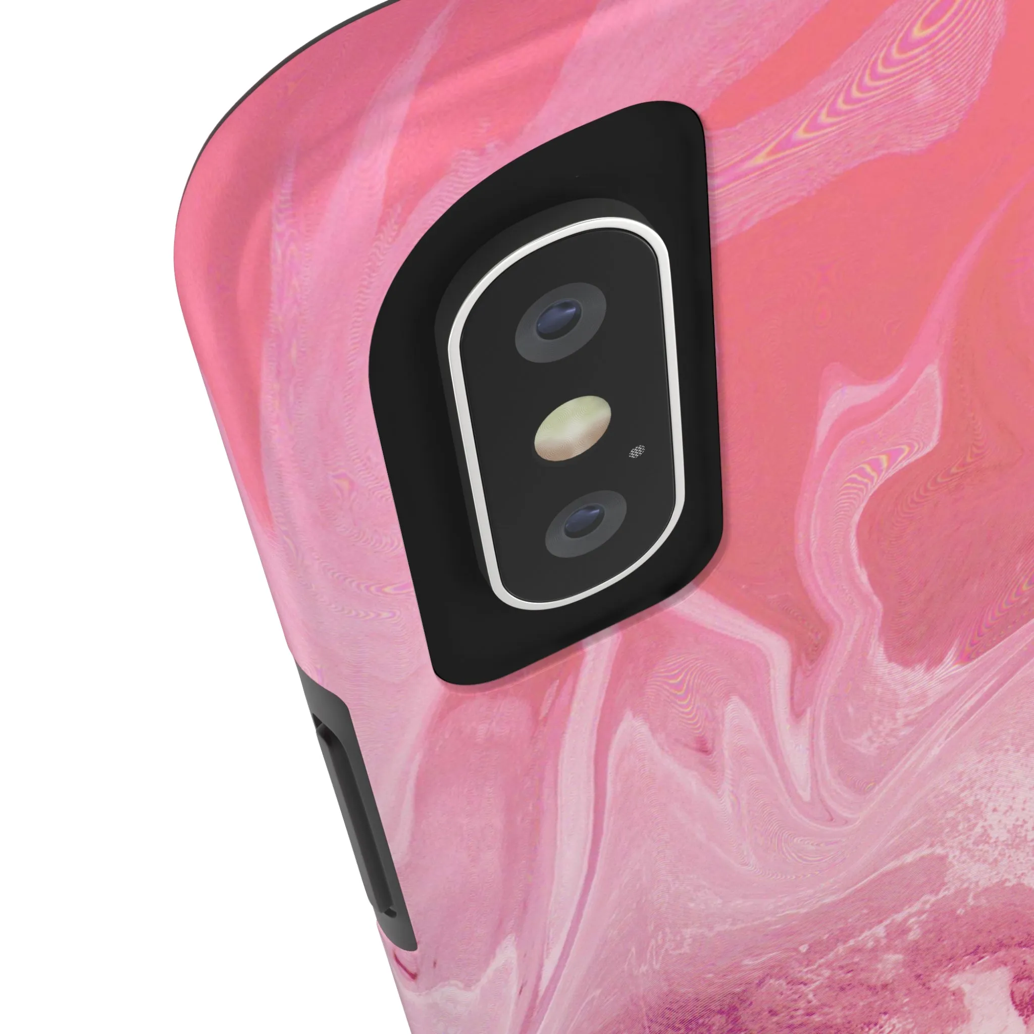 Pink Marble Design Tough Phone Case compatible with a large variety of iphone models, Gift, Phone Case