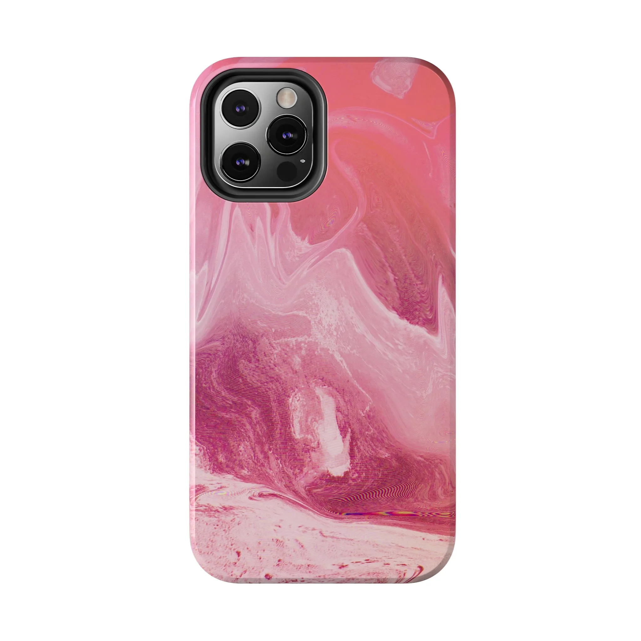 Pink Marble Design Tough Phone Case compatible with a large variety of iphone models, Gift, Phone Case