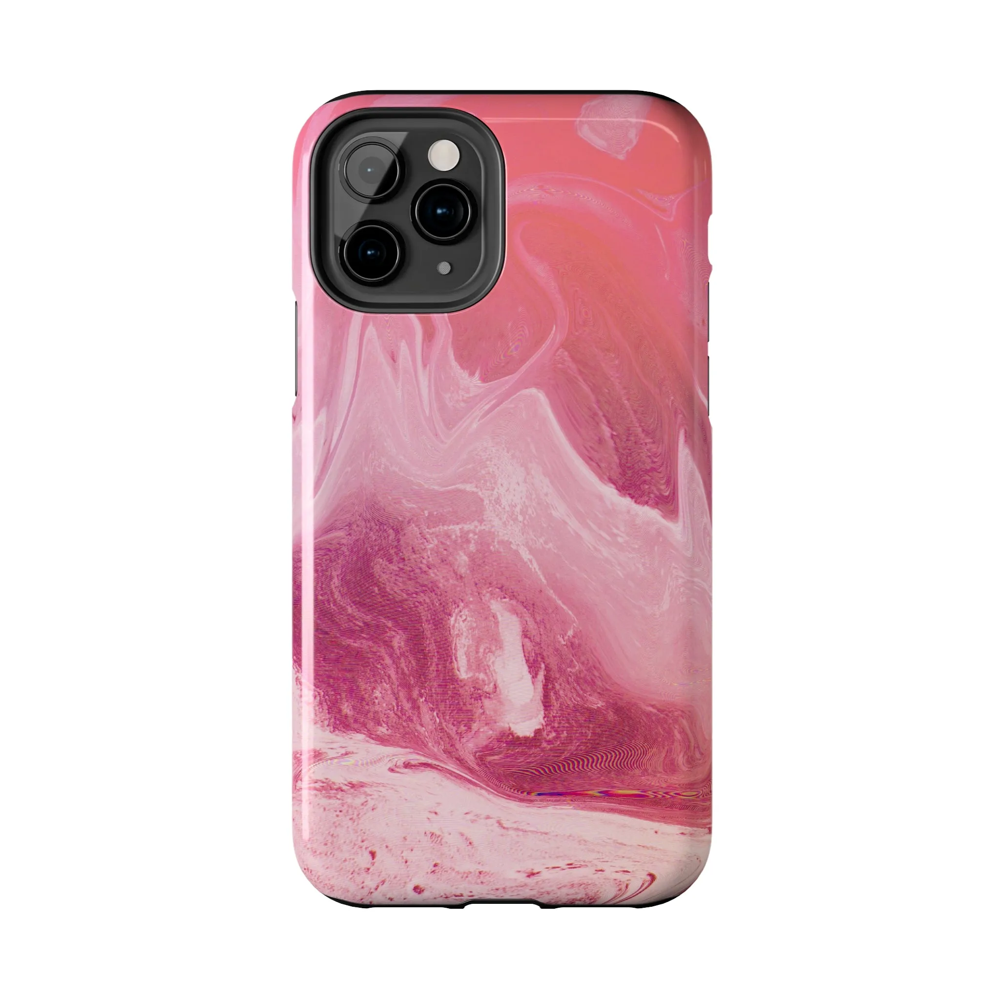 Pink Marble Design Tough Phone Case compatible with a large variety of iphone models, Gift, Phone Case