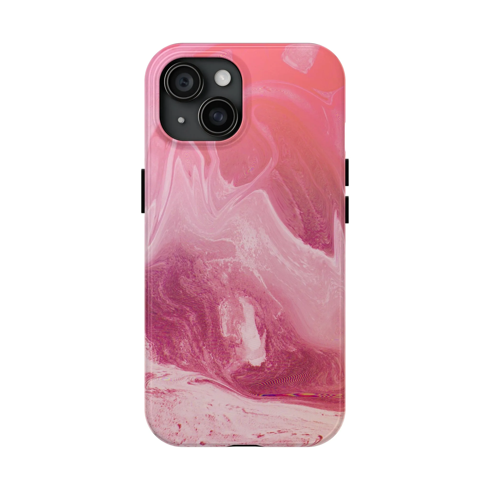 Pink Marble Design Tough Phone Case compatible with a large variety of iphone models, Gift, Phone Case