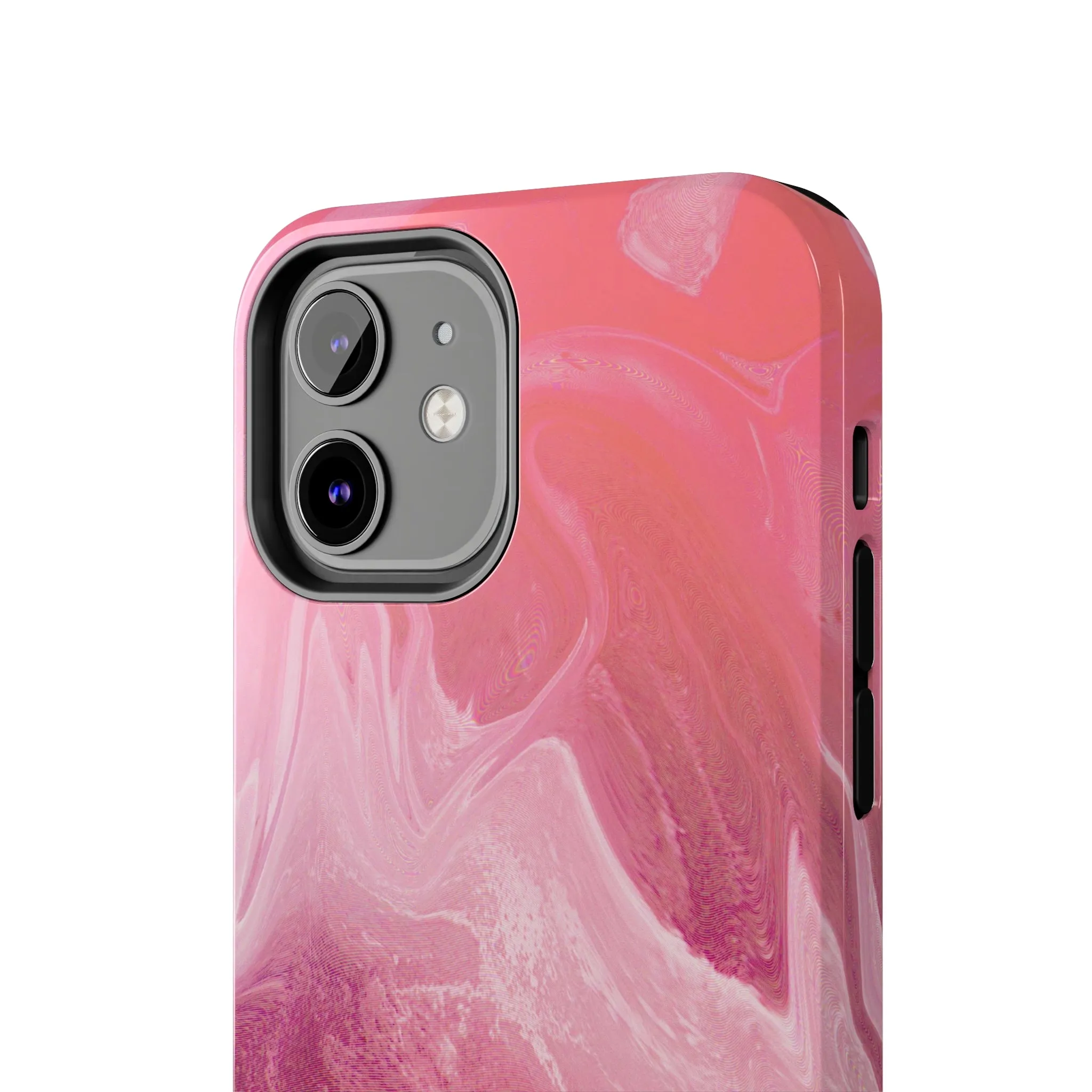 Pink Marble Design Tough Phone Case compatible with a large variety of iphone models, Gift, Phone Case