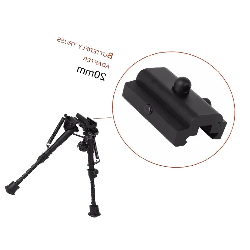 playful bag  Toy gun accessories Butterfly support telescopic support 6-inch toy foot stand 6 inches  Bipod Tripod of toy gun Rifle tripod Rifle support