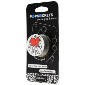 PopSockets: Grip and Stand for Phones & Tablets - Keith Haring 3 Figures / Heart