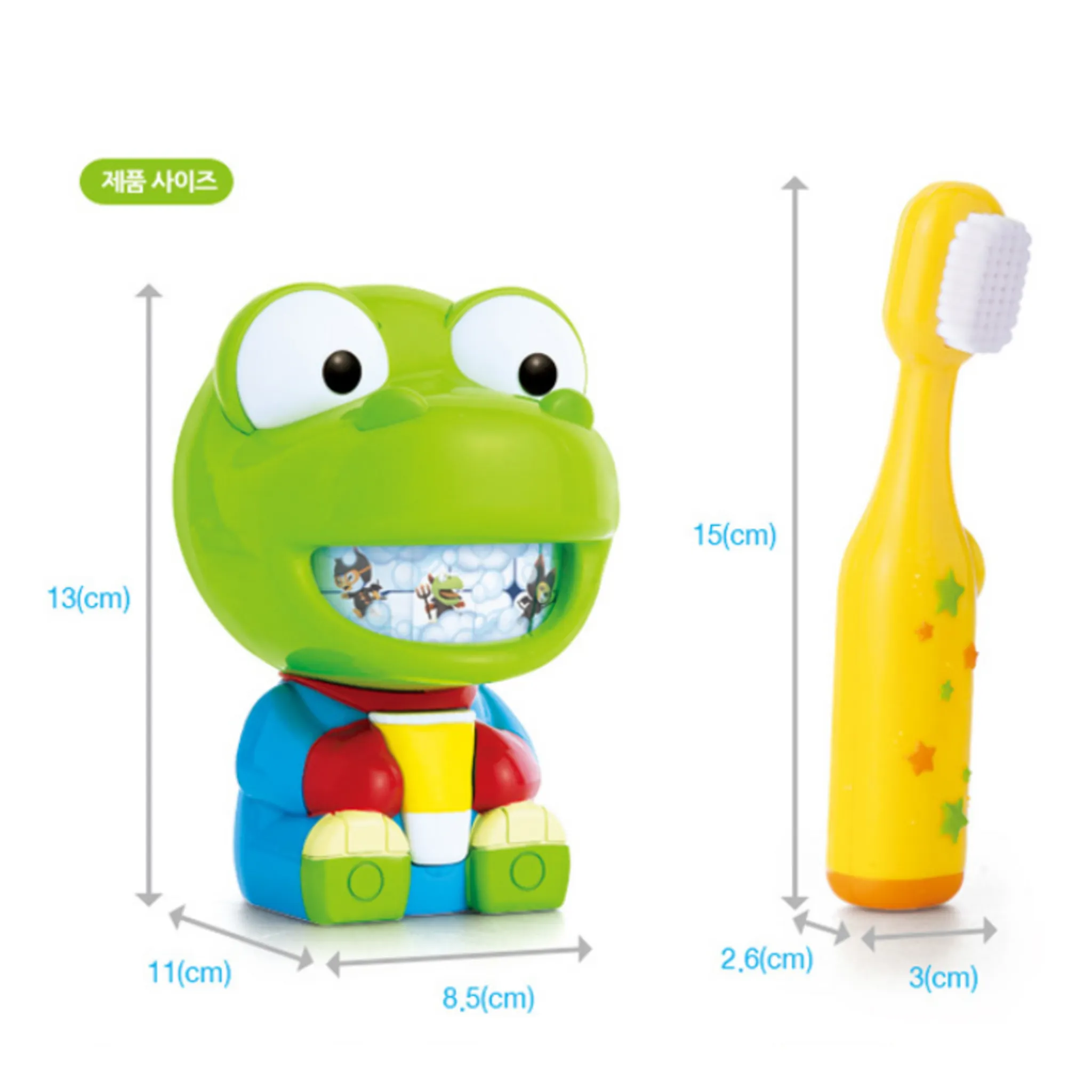 Pororo Crong Melody Toothbrush Play Set, Mixed Colors - 🏆 #43 - Toys/Hobbies - Best of December