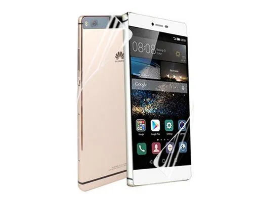 Premium Huawei P8 Front and Back Screen Protector - Anti-Glare