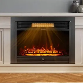 Premium Indoor LED Electric Fireplace Heater Insert